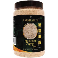 Parsh Seeds Premium Poppy Seeds (Khus Khus) | 500G(Jar Pack) | No Artificial Colours Or Preservatives