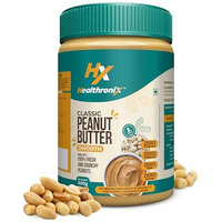 Healthronix Classic Smooth Peanut Butter 500G | 26G Protein To Boost Energy | Tasty & Healthy Nut Butter Spread | Vegan | Cholesterol Free, Gluten Free | Zero Trans Fat | Creamy Peanut Butter