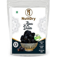 Nuttdry Premium Fresh Ajwa Dates Original 200G Pack Of 1 | Iron & Fibre Rich Naturally Sweet Without Added Sugar | Dry Fruits & Nuts | All Natural | No Preservatives | Khajur | Khajoor | Khejur