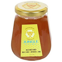Jungle Sting 100% Pure-Raw And Unprocessed Honey Collected From Wild Forest Hives, Naturally Sweet Without Added Sugar, Unheated & No Preservatives, Natural Honey Flavour 250Gm
