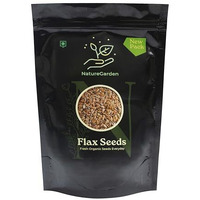Naturegarden Flax Seeds | Alsi Seeds For Hair Growth, Rich In Fiber & Protein | 250G Pack