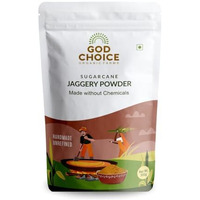 God Choice Organic Farms  Organic Jaggery Powder 500Gm | Handmade | Unrefined And Chemical Free | Pure Jaggery Powder Organic (Pack Of 1)