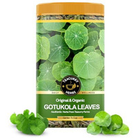 Teacurry Organic Gotukola Leaves (50 Gram) - Helps To Boost Memory, Supports Liver Detoxifications And Promotes Skin & Body Wellness - Natural Ingredients