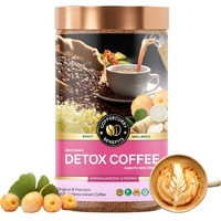 Coffeecurry Detox Coffee - (65 Grams, 1 Month Pack) Helps With Body Detox, And Liver Cleansing | Instant Premium Arabica Coffee
