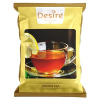 Desire Instant Premix Instant Ice Tea Lemon Flavor - Refreshing Taste - Can Enjoyed With Hot Or Cold Water - Natural Lemon Tea Premix (500G Serves 40 Cups, Pack Of 1)