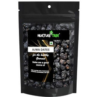 Nurture Tree Premium Saudi Ajwa Dates (Khajoor/Khajur) 500Gm, 100% Natural Soft And Delicious Arabian Dates In Fresh, Khajur Dry Fruits, No Artificial Colours, Gluten Free, No Added Sugars