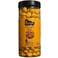 Dryyumm Cheesy Chakhna Makhana 90G | Roasted & Crunchy Fox Nuts | Healthy Snack For Tea Time, Office, Travel & Party | Gluten-Free, Protein-Rich, Vegan Snack (Pack Of 1)