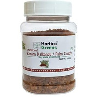 Horticogreens Natural & Organic - Panam Kalkandu/Palm Candy/Rock Candy - Pure, Traditionally Processed Chemical Free |Naturally Sweetener Good For Babies | Small Crystals (200 Grams)