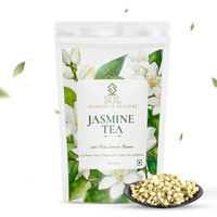 Pure Jasmine Tea - 50 Grams | Sun Dried Jasmine Flowers For Stress Relief, Improved Heart Health & Weight Management | 100% Natural | No Additives | By Sol - Reinvent & Restore