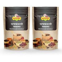 G W Khamkar Special Pach Kalashi Masala, Authentic Maharashtrian Taste, Indian Spices,All In One, Traditionally Pounded, 185 Gm (Pack Of 2)