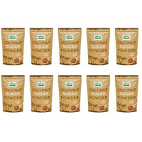 Sehatpal Natural Coconut Sugar Powder 1Kg | 100% Natural Sweetner (Pack Of 10 (1Kg))