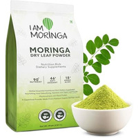 I Am Moringa Moringa Powder 250Gm, 100% Natural Drumstick Leaf Powder Good For Skin, Hair Healthy Plant Based Protein Powder With No Chemicals And Preservatives