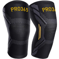 Pro365 Premium Gym Knee Cap, Advanced Knee Pain Relief Brace, Supportive Knee Guard, Stretchable Knee Pad And Protective Knee Band For Men & Women- Large