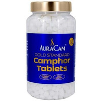 Auracam Gold Standard Camphor Tablets For Puja, Meditation, Spirituality/Kapooram Tablets For Puja/Camphor/Pure & Pleasant Fragrance Kapoor - (Small, Pack Of 1, 250 Grams)