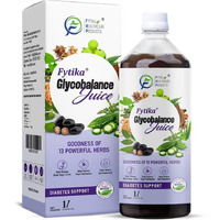 Fytika Glycobalance Diabetic Juice  1L | Blend Of 13 Ayurvedic Herbs | Amla, Guduchi, Methi, Neem, Karela, Jamun | 100% Ayurvedic Herbal Juice For Men & Women (Pack Of 1)