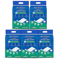 Arokleen Premium Disposable Bed Underpads Large 90X60 Cm I 50 Units I Waterproof I Protects Surfaces From Incontinence I Super Soft Polymer Pack Of 5
