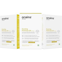 Origins Nutra Evening Primrose Oil | Supports Hormonal Balance, Lowers Pms Symptoms, Improves Skin Health| Evening Primrose Oil | Gmp Certified | For Men & Women | 28 Veg Soft Gels Pack Of 3