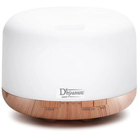 Dhyanut 500Ml Premium, Essential Oil Diffuser, 5 In 1 Ultrasonic Aromatherapy Fragrant Oil Humidifier Vaporizer, Timer And Auto-Off Safety Protection Quiet Diffusers For Home Office Spa Yoga