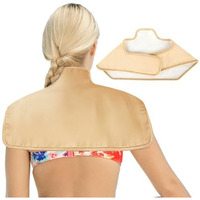 Hannea Castor Oil Compress Pack Wrap For Shoulder, Reusable Adjustable Velcro Caster Oils Compress Pad, Adjustable Castor Oil Compress Suitable For Relieve Shoulder And Neck Inflammation