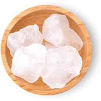 Evincing Alum Stone | Fitkari | Phitkari | White Crystal Stones For Men Women Face, Body & Skin Care, Water Purification, Vastu (100% Pure & Natural) (450 Gm)