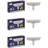 Philips Stellar Bright 10W B22 Emergency Led T-Bulb,Emergency Lights For Home,Cool Daylight, Pack Of 3