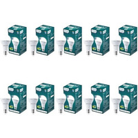 Philips 14W Emergency Led Bulb | Stellar Bright B22 Inverter Led Bulb For Power Cuts | Crystal White, Pack Of 10