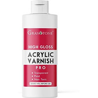 Granotone Acrylic Artist's Varnish Non Yellowing Non Toxic (High Gloss 500 Ml.)