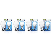 Wipro 9W B22 Led White Bulb, Pack Of 4 (Tejas)