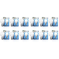 Wipro Tejas 9W Led Bulb For Home & Office |B22 Led Bulb Base |Cool Day White Light (6500K) |4Kv Surge Protection |High Voltage Protection |Eco Friendly Energy Efficient | Pack Of 12