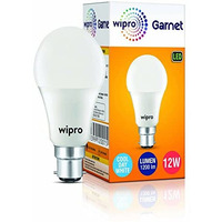 Wipro Garnet Base B22 12-Watt Led Bulb (Cool Day Light)