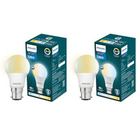 Philips 14-Watt Led Bulb | 3 Colours In 1 Led Bulb | Scene Switch Bulb For Home & Decoration | Colour : Tunable White, Pack Of 2