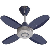 Activa Ornet 600Mm Ceiling Fan, 850 Rpm High Speed Air Delivery With 4 Blades, Anti-Dust Coating, 2 Years Warranty - Silver Blue