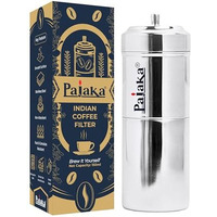 Pajaka South Indian Filter Coffee Maker - 150 Ml Capacity, Stainless Steel Madras Kaapi Kappi Drip Decoction Coffee Brewer, Small Size For 1-2 Cups, Home & Kitchen