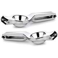Signoraware Lemon Squeezer With Bottle Opener Food Grade Stainless Steel, Set Of 2, Silver