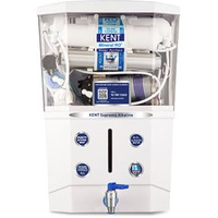 Kent Supreme Alkaline Ro Water Purifier | Advanced Ro Tech For Sabse Shudh Paani | Ro+Uv+Uf+Alkaline+Tds Control+Uv Led Tank | Auto Flush | 8L | 20Lph | Ideal For Borewell/Tanker/Municipal Water