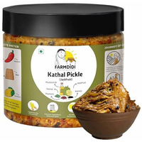 Farmdidi Jackfruit Pickle In Fresh (325G) | Handmade Kathal Ka Achar | Spicy & Tangy Homemade Pickles | Mustard Oil Achaar | No Preservatives