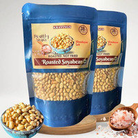 Kravings Roasted Soyabean - Protein Snack, Pack Of 2 (200 G Each) | Roasted Not Fried Snack I Crunchy, Tasty & Delicious| Protein Rich | Healthy Snacks | 38G Natural Protein