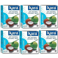 Kara Coconut Milk, 6.76 Fl Oz  200 Ml, 6 Pack