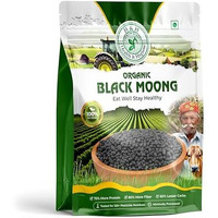 H&H Health & Hygiene Black Moong Organic Whole Black Moong|Kali Moong Black-1Kg