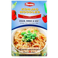 Flavoma Shiraataki Noodles/Konjac Noodles, 270G [Low-Carb | Certified Vegan | Low-Calorie | Keto-Friendly | Fat-Free | Gluten-Free | Wheat Free | Source Of Fiber | Miracle Noodles]