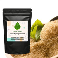 Village-Organica Desi Khand | Organic & Natural | Pure & Unrefined | Raw Sugar | Chemical Free |Storehouse Of Nutrients | Immense Health Benefits | (1800)