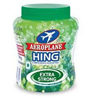Aeroplane Extra Strong Green Hing Powder (50G) | Premium Asafoetida Powder For Rich Flavor & Aroma In Indian Cooking | Ideal For Dals, Curries, And Street Food