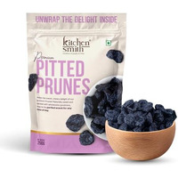Kitchensmith Pitted Prunes 250 Gm | Rich In Potassium | High In Vitamins And Fiber | No Added Sugar | Moist & Delicious | Dry Fruit (Air Tight Pouch)