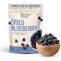 Kitchensmith Dried Blueberry Seedless 250 Gm | Usa Origin - Dried Blueberries | Rich In Calcium, Vitamin K, Boost Immunity (Air Tight Pouch)
