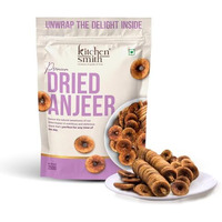 Kitchensmith Premium Afghani Anjeer Dry Fruit | 250Gm | Natural Anjeer, Figs & Dried Fig  Rich In Vitamins, Fiber, Calcium & Iron; Ideal For Healthy Snacking, Dieting & Breakfast, Non-Gmo, Low Fat (Air Tight Pouch)