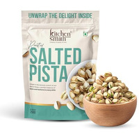 Kitchensmith Salted Roasted Pista 250 Gm | California Pistachios, Pista Dry Fruit, Tasty & Healthy Inshell Pistas| High In Protein | Gluten Free (With Shell, Air Tight Pouch)