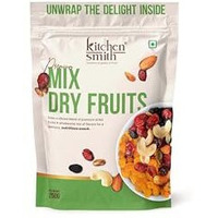 Kitchensmith Mix Dried Fruits 250 Gm | Fit For Fasting | Tasty & Healthy | High In Protein & Dietary Fiber (Air Tight Pouch)