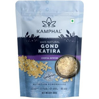 Kamphal Gond Katira Pure - 300 Gm, Almond Gum Badam Pisin | Tragacanth Gum | High Cooling Properties | 100% Natural Superfood