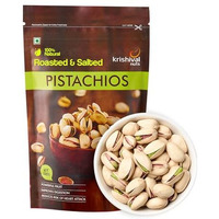 Krishival Nuts Premium Roasted & Salted Pistachios 500G (2 Packs Of 250G Each) | Roasted And Salted Pistachios | Pistachios | Zero Preservatives