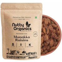 Nutty Organics Munaka Raisins 1000 Gm | Nutritious| Rich In Iron | Tasty & Healthy Nuts Dry Fruits | Rich In Protein
